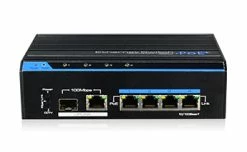 Switches 4 Ports, 4 PoE Ports Switch UTEPO UTP7204E-POE-A1