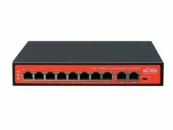 Switches 10 Ports, 8 PoE Ports Switch Wi-Tek Wi-PS210