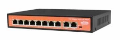 Switches 10 Ports, 8 PoE Ports Switch Wi-Tek WI-PS510V